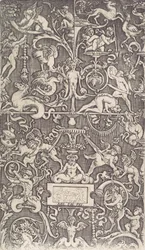 Ornamental panel, ca. 1514-36.