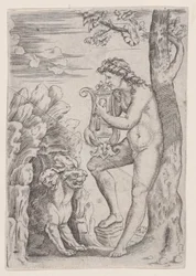 Orpheus, dateret 1528.