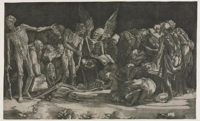 Skeletter, også kendt som Allegory of Death and Fame