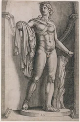 Mirror of Roman Magnificence: Apollo Belvedere, ca. 1514-36, ca. 1514-36.
