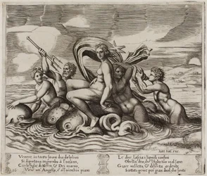 Psyche Servered in Her Bath af Nymphs She Can Not See