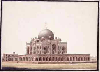 Humayuns grav, ca. 1820