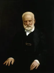 Portræt af Victor Hugo 1802-1885.