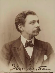 Portræt af violinisten og komponisten Henri Marteau 1874-1934, 1898.