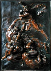 Les Chatiments (bronze patina)