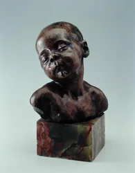 Sovende barn, ca. 1879 (bronze)