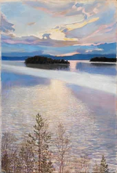Udsigt over søen