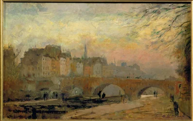 Quai de Paris (olie på lærred)