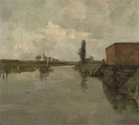 Udsigt over egnen omkring Dendermonde