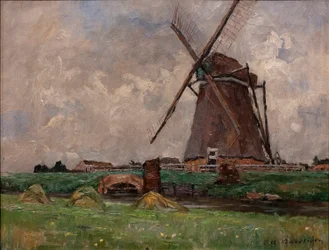 I Holland, ca. 1892 (olie på lærred)