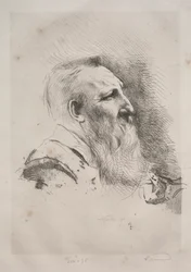 Auguste Rodin, 1900.