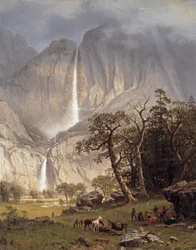 Cho-looke, Yosemite Fall, 1864