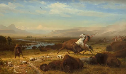Den sidste af bøflerne, ca. 1888