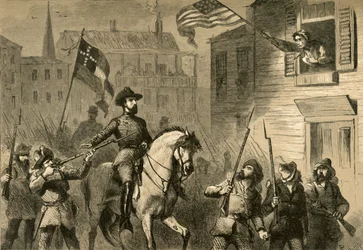 Barbara Frietchies Defiance, 1878.