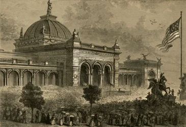 Åbning af Centennial Exhibition, 4. maj 1876, 1878.