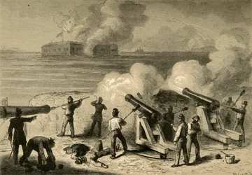 Angrebet af Fort Sumter, 1878.