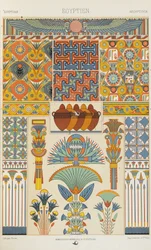Egyptisk, plade 2 fra 