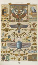 Egyptisk, plade 4 fra 