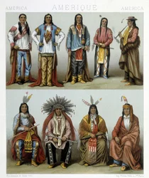 Illustration i "Det historiske kostume" af Racinet