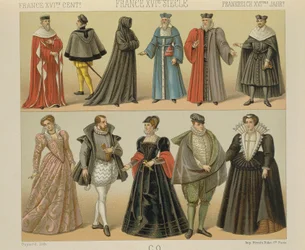 "Le Costume Historique" (The Complete Costume History) af Auguste Racinet, bind IV