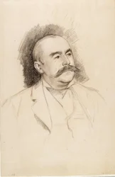 Portræt af baron A. Portalis, skitse