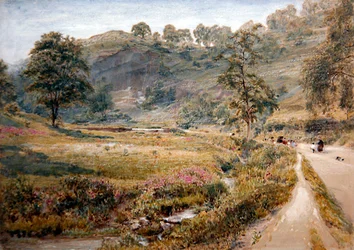 Matlock (akvarel på papir)