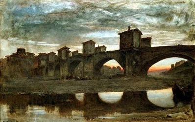 Ponte alla Grecia, før nedrivning, Firenze