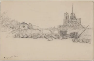 Notre Dame set fra øst