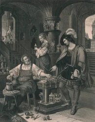 Guldsmedens datter, c1850