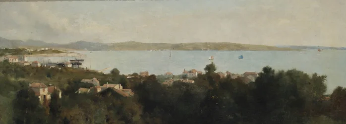 Udsigt over Trieste, Italien, ca. 1889