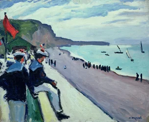 Stranden ved Fecamp