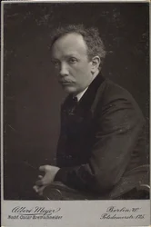 Richard Strauss, tysk komponist, slutningen af det 19. eller begyndelsen af det 20. århundrede.