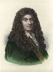 Portræt af Henry Purcell (1659-1695), engelsk komponist baseret på tegningen af Albert Rosenthal.