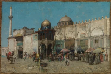 En moské. 1886