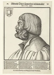 Portræt af Albrecht Dürer (1471-1528)