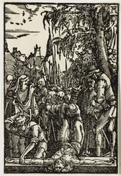 Kristus naglet til korset, ca. 1513.