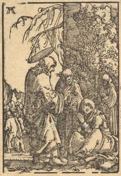Kristus tager afsked med sin mor, fra menneskehedens fald og frelse gennem ..., ca. 1513.