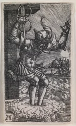 Horatius Cocles springer ud i Tiberen