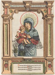 Den smukke jomfru af Regensburg, ca. 15191520.