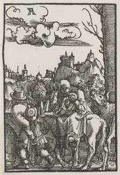 Menneskets fald og forløsning: Flugten til Egypten, ca. 1515.