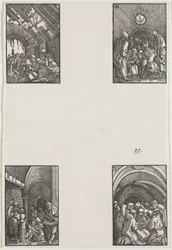 Menneskets fald og forløsning, ca. 1515.