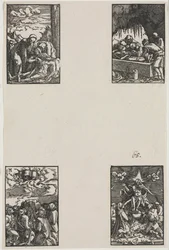Menneskets fald og forløsning, ca. 1515.