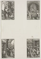 Menneskets fald og forløsning, ca. 1515.