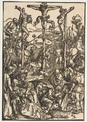 Golgata med de tre kors, ca. 1503.