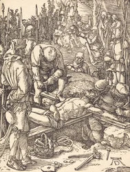 Kristus naglet til korset, sandsynligvis ca. 15091510.