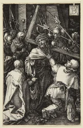 Kristus bærer korset (serien Den graverede passion)