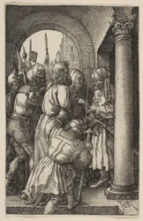Kristus før Pilatus, fra The Passion, 1512.
