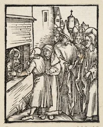 Kristus sender disciplene til Johannes i fængslet (43 religiøse emner)
