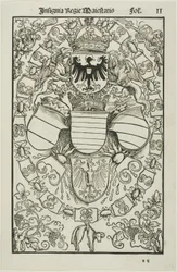 Våbenskjold af Maximilian I som konge af romerne