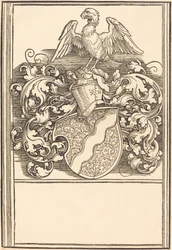 Michael Behaims våbenskjold, sandsynligvis ca. 1520.